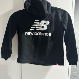 New Balance Girls Black Hoodie